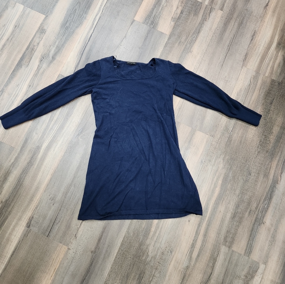 Blue Sweater Dress